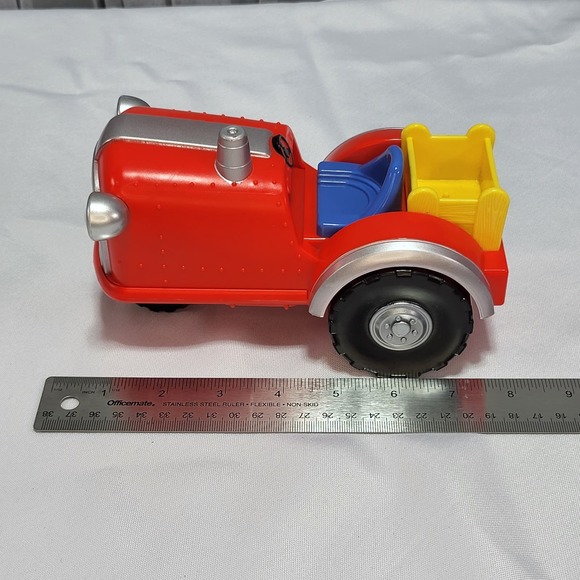 CoComelon Musical Farm Tractor With Animal Sounds Red 7" Child Toy Working 2020 - Picture 7 of 8